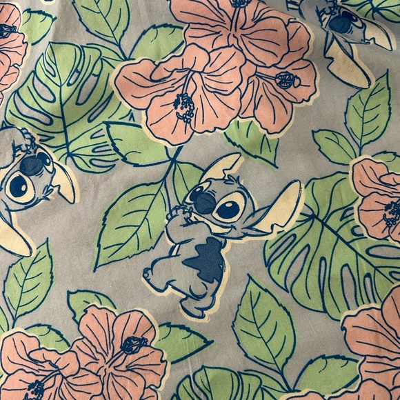 Disney Lilo and Stitch Girls Puffy Sleeve Dress Size Large 10-12 Years Old - Picture 7 of 7